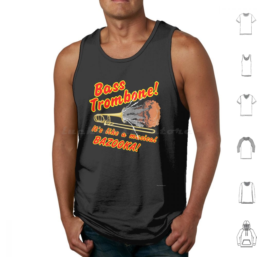 Musical Instrument Bazooka - Camisetas sin mangas Bazooka Musical de