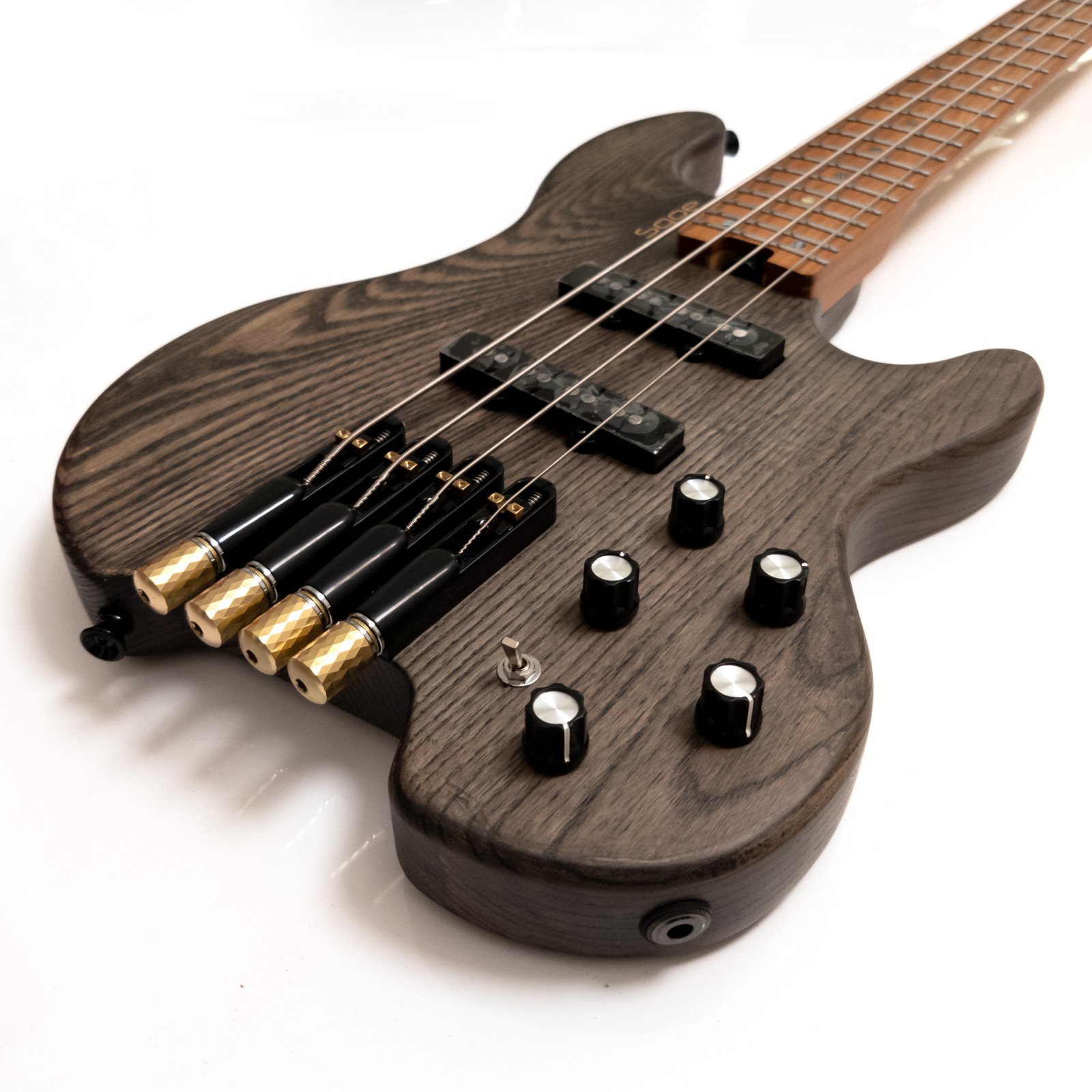 Bass Guitar Fretless - Bajo Eléctrico de 4 Cuerdas sin