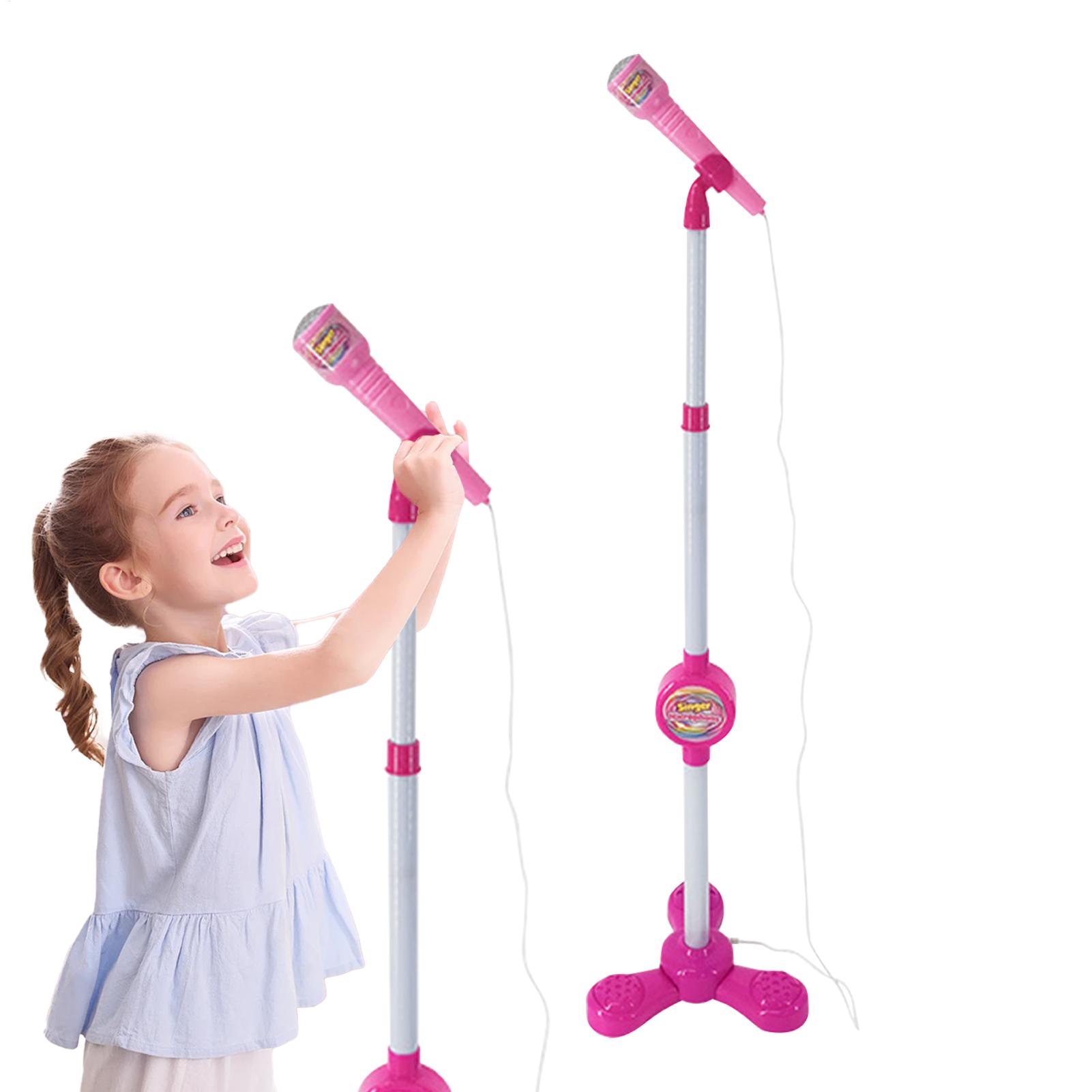 Song With Musical Instrument - Micrófono para niños con soporte, máquina