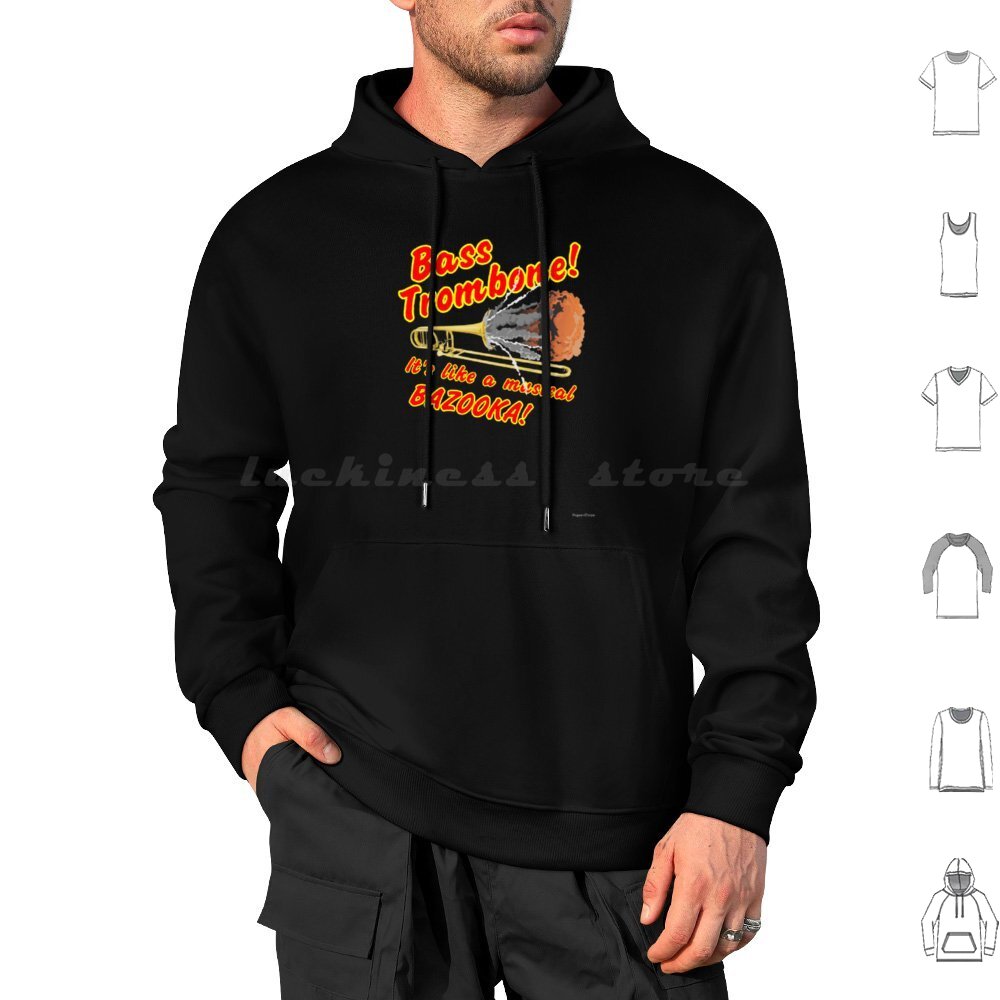 Musical Instrument Bazooka - Bass Trombone Musical Bazooka sudaderas con