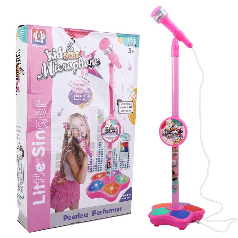 Song With Musical Instrument - Micrófono de Karaoke con Soporte para