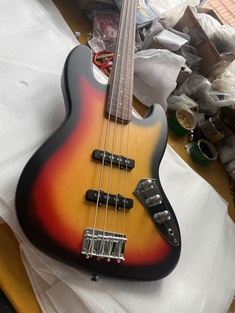Bass Guitar Fretless - Entrega gratuita de bajo eléctrico de
