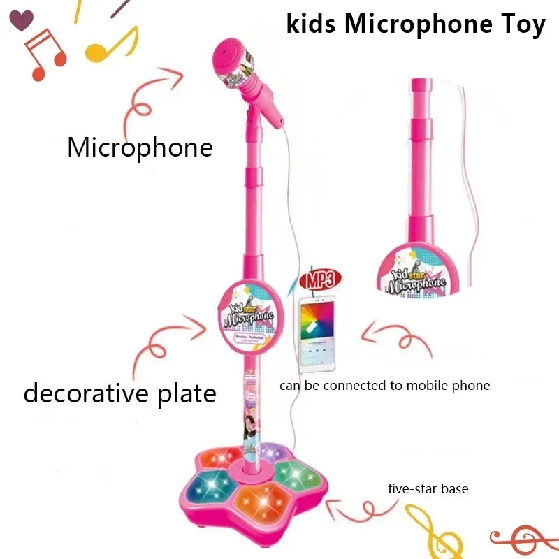 Micrófono con soporte para niñ - Song With Musical Instrument reseña y precio