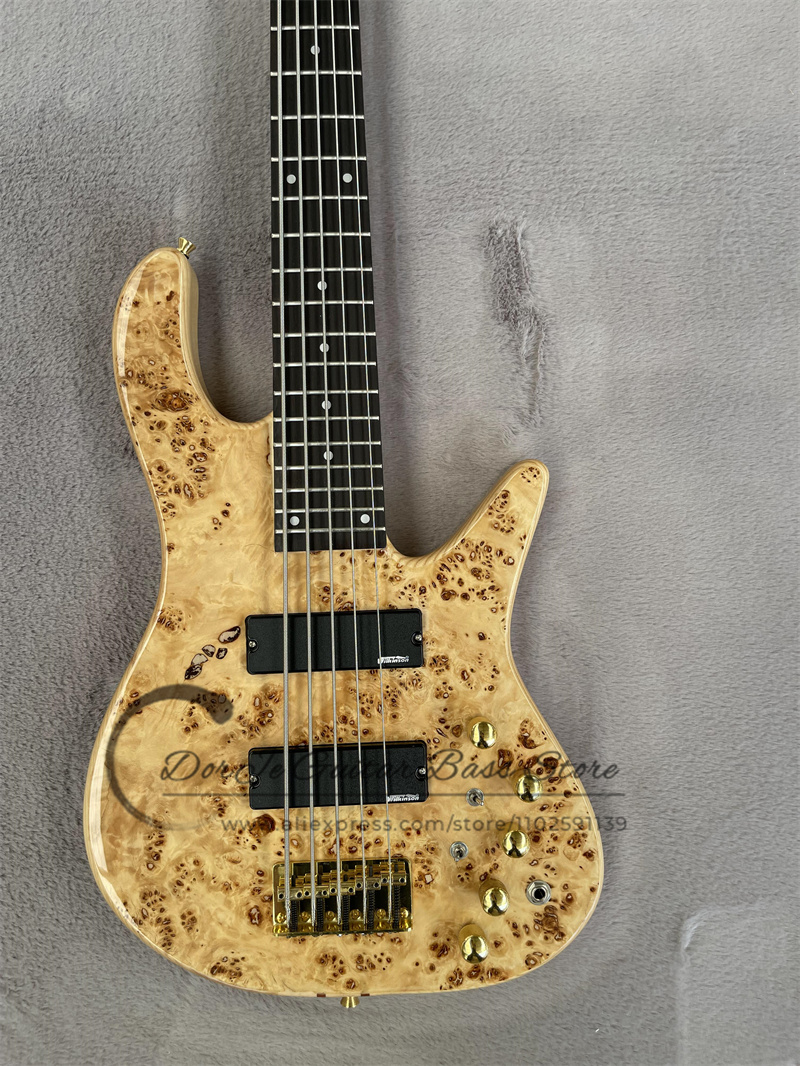 5 cuerdas para bajo y guitarra - Bass Guitar Fretless reseña y precio