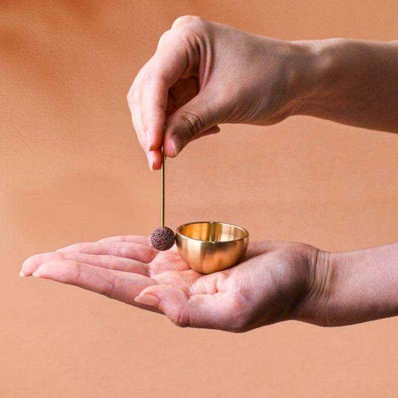 Mini cuenco tibetano hecho a m - Song With Musical Instrument reseña y precio
