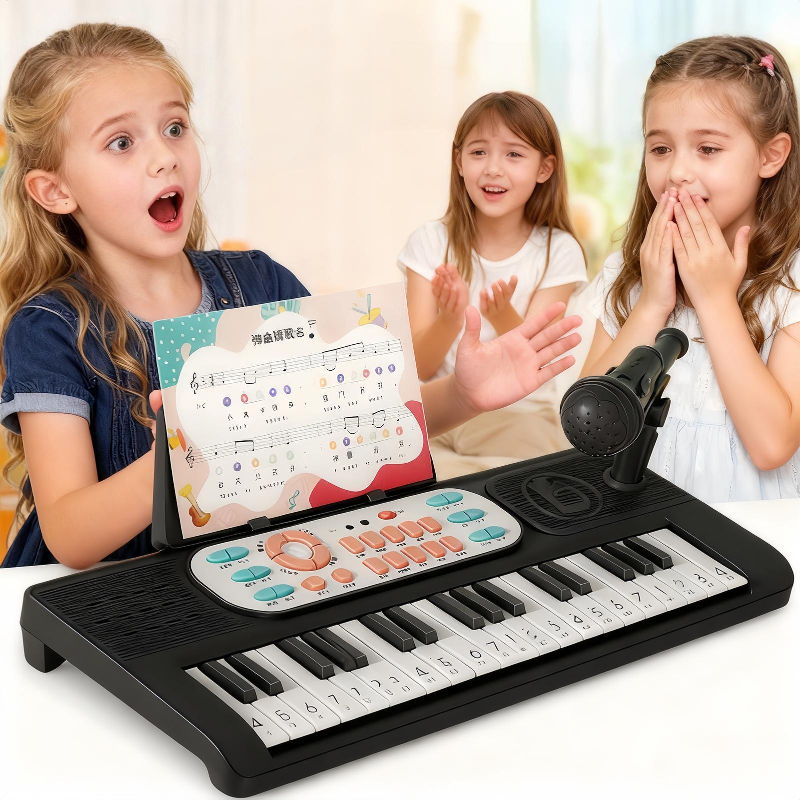 Piano eléctrico para niños, 37 - Song With Musical Instrument reseña y precio