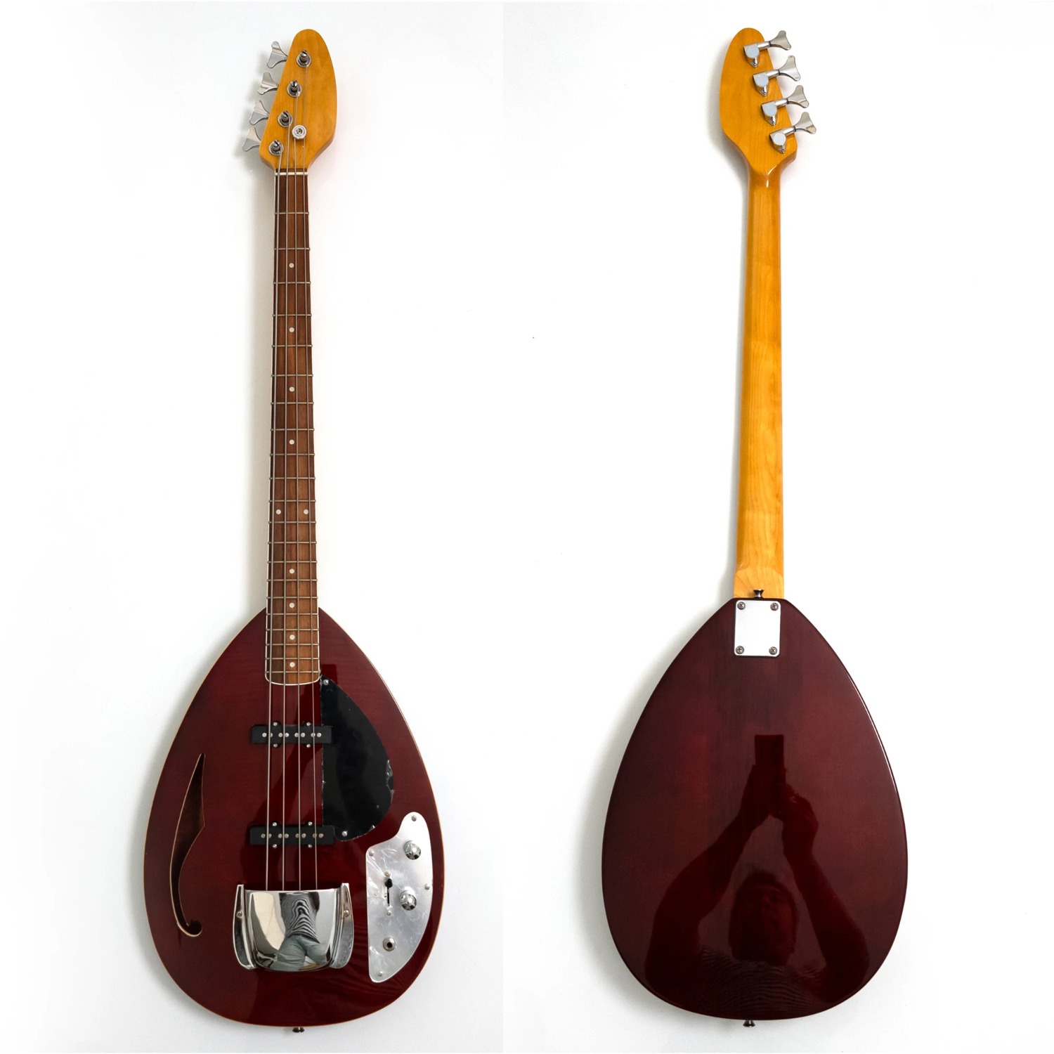 Bajo eléctrico de cuerpo semih - Bass Guitar Fretless reseña y precio