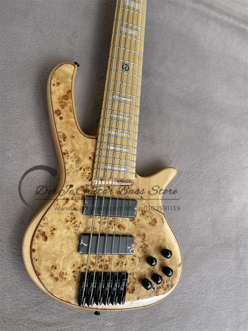 Bajo de 6 cuerdas DeOl con más - Bass Guitar Fretless reseña y precio