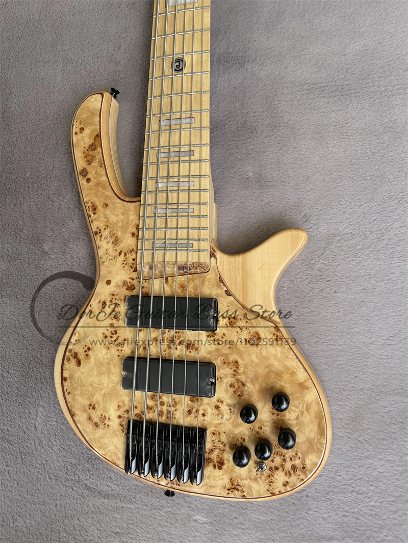 Bajo de 6 cuerdas DeOl con más - Bass Guitar Fretless reseña y precio