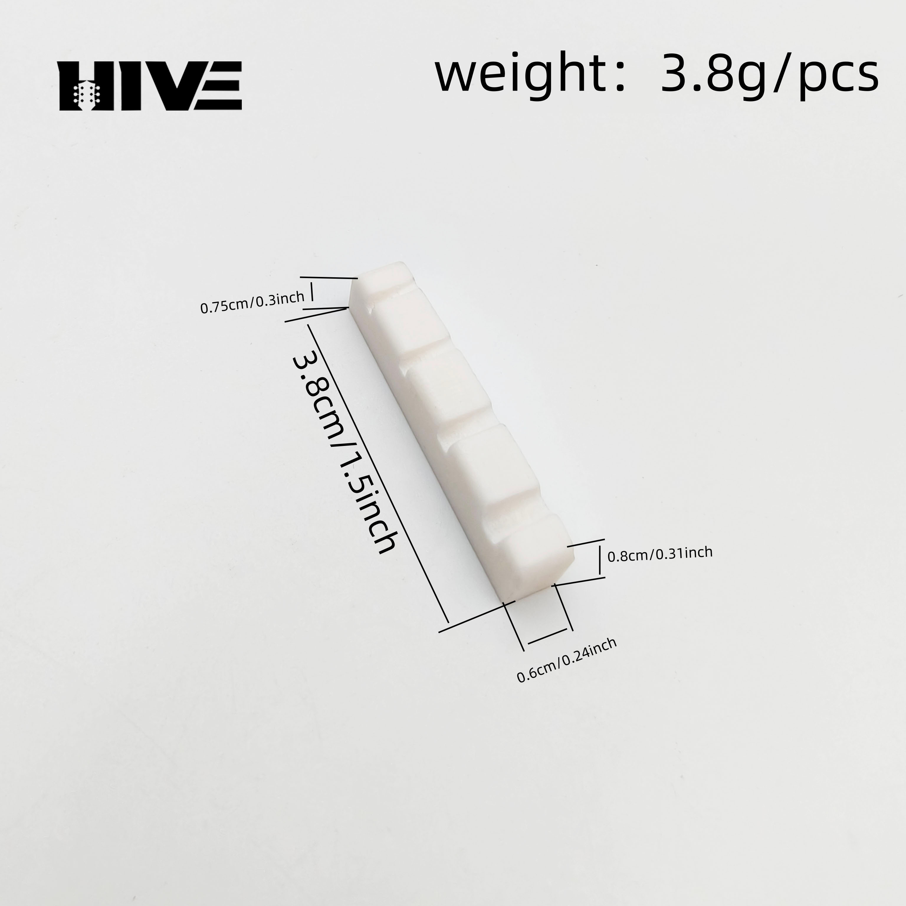Tuerca de Hueso de Buey para B - Bass Guitar Fretless reseña y precio