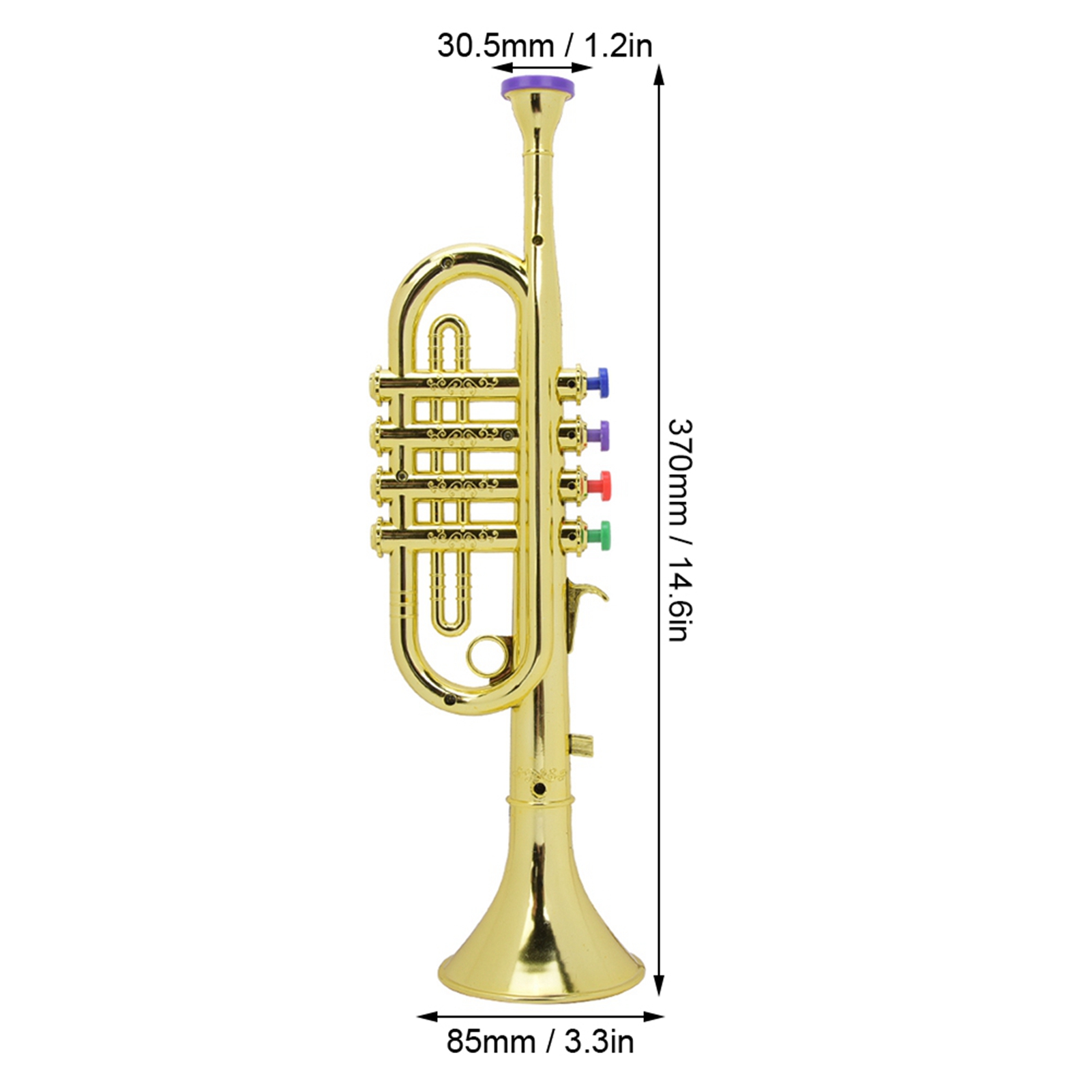 Trompeta Infantil de Plástico  - Musical Instrument Fagot reseña y precio